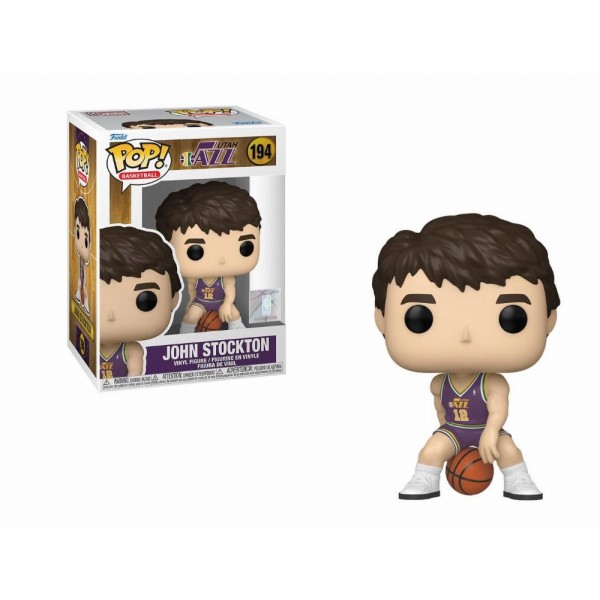 Funko Pop! Basketball: Utah Jazz - John Stockton  #194 Vinyl Figure