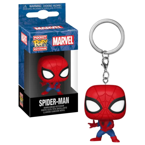 Funko Pocket Pop Marvel: New Classics - Spider-Man Vinyl Figure Keychain