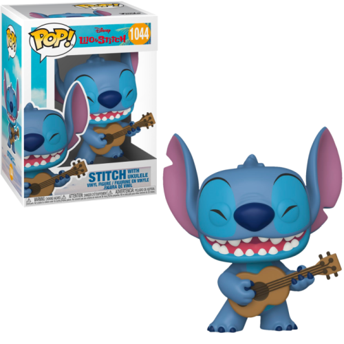 Funko Pop! Disney: Lilo and Stitch - Stitch (With Ukelele) #1044 Vinyl Figure