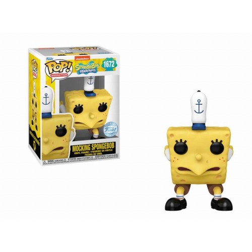 Funko Pop! Animation: SpongeBob SquarePants Anniversary - Mocking Spongebob (Special Edition) #1672 Vinyl Figure