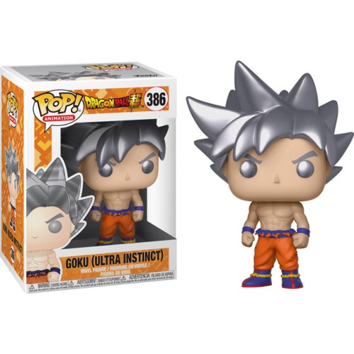 Funko Pop! Animation: Dragon Ball Super - Goku (Ultra Instinct) #386 Vinyl Figure