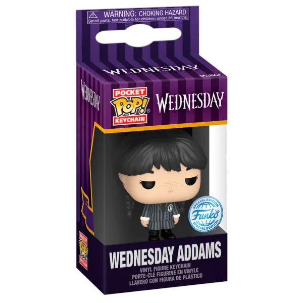 Funko Pocket Pop!: Wednesday (Special Edition) Vinyl Figure Keychain