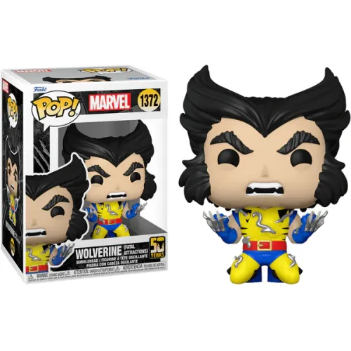 Funko Pop! Marvel: Wolverine 50th - Ultimate Wolverine (Fatal Attractions) #1372 Bobble-Head Vinyl Figure