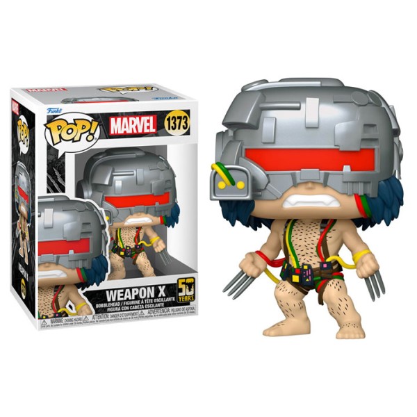 Funko Pop! Marvel: Wolverine 50th - Ultimate Weapon X #1373 Bobble-Head Vinyl Figure