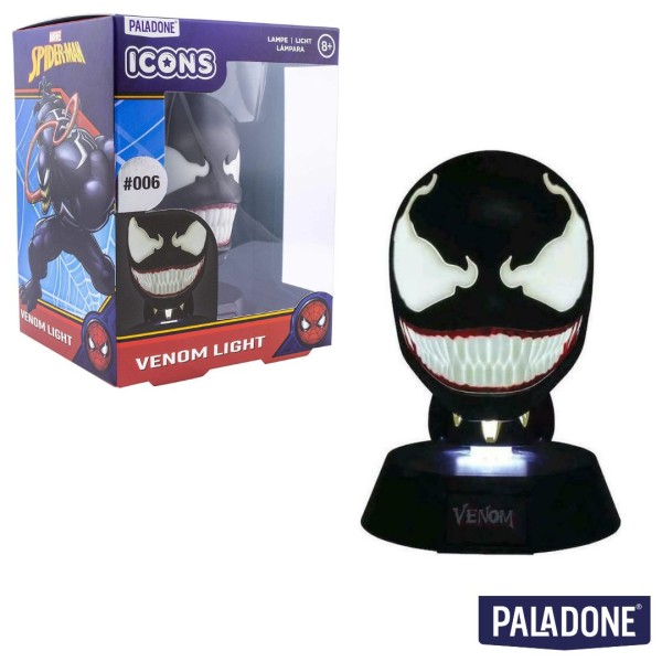 Paladone Icons: Marvel Venom - Light