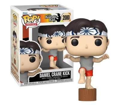 Funko Pop! Movies: The Karate Kid - Daniel Crane Kick #2080 Vinyl Figure