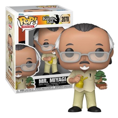 Funko Pop! Movies: The Karate Kid - Mr. Miyagi (with Bonsai Tree) #2078 Vinyl Figure