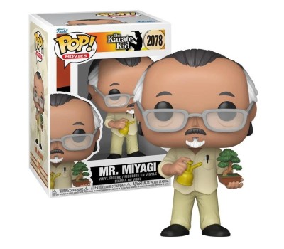 Funko Pop! Movies: The Karate Kid - Mr. Miyagi (with Bonsai Tree) #2078 Vinyl Figure