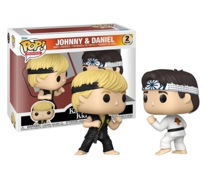Funko Pop! 2-Pack: The Karate Kid - Johnny & Daniel Vinyl Figures