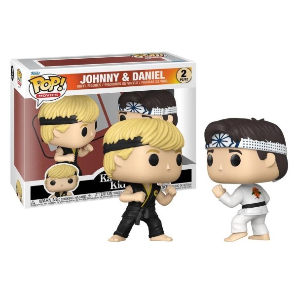 Funko Pop! 2-Pack: The Karate Kid - Johnny & Daniel Vinyl Figures