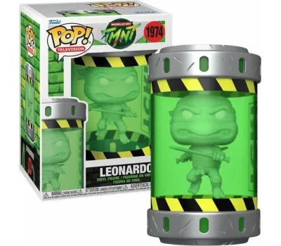 Funko Pop! Television: World of TMNT - Leonardo (UV) #1974 Vinyl Figure