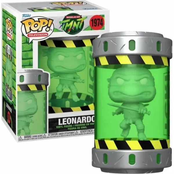 Funko Pop! Television: World of TMNT - Leonardo (UV) #1974 Vinyl Figure