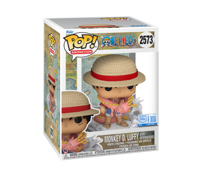 Funko Pop! Premium: One Piece - Luffy with Momonosuke (Special Edition) #Vinyl Figure