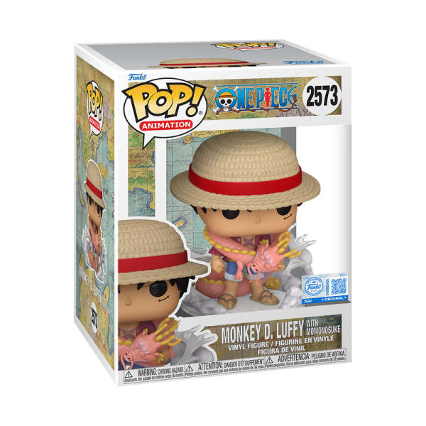 Funko Pop! Premium: One Piece - Luffy with Momonosuke (Special Edition) #Vinyl Figure
