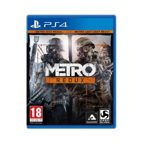 PS4 Metro Redux Double Pack (2033 + Last Light)