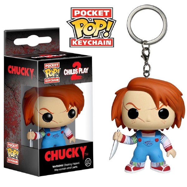 Funko Pocket Pop!: Horror Chucky Vinyl Figure Keychain Funko Pocket Pop!: Horror Chucky Vinyl Figure Keychain