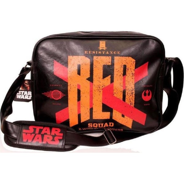 STAR WARS VII - RESISTANCE  RED SQUAD MESSENGER BAG