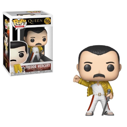 Funko Pop! Rocks: Queen - Freddie Mercury Wembley 1986 #96 Vinyl Figure