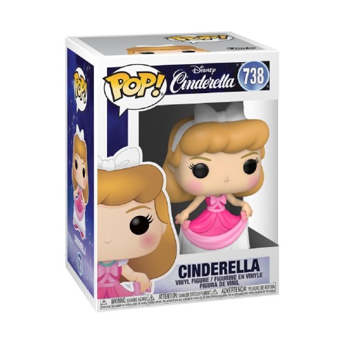 Funko Pop! Disney: Cinderella - Cinderella (In Pink Dress) #738 Vinyl Figure