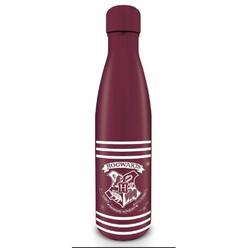 Pyramid Harry Potter - Crest  Stripes Metal Drinks Bottle (550ml) (MDB25453)