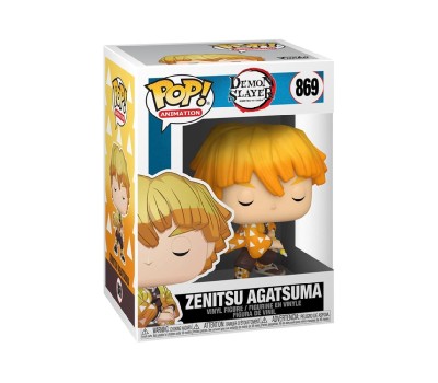 Funko Pop! Animation: Demon Slayer Kimetsu No Yaiba - Zenitsu Agatsuma #869 Vinyl Figure