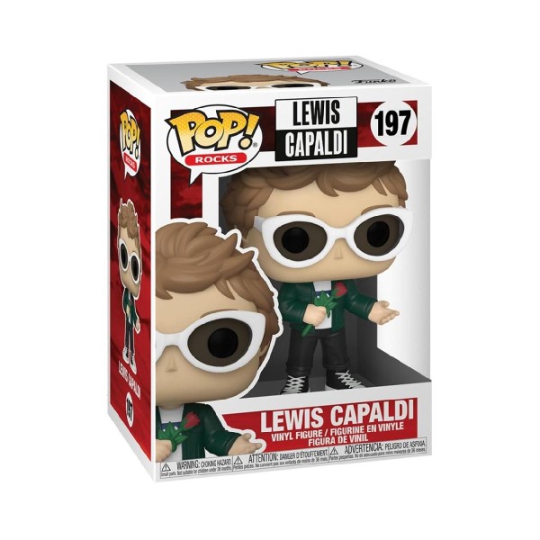 Funko Pop! Rocks: Lewis Capaldi #197 Vinyl Figure Funko Pop! Rocks: Lewis Capaldi #197 Vinyl Figure