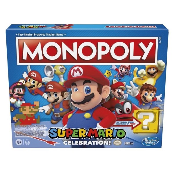 Hasbro Monopoly Super Mario Celebration (Greek Language) (E9517) Hasbro Monopoly Super Mario Celebration (Greek Language) (E9517)