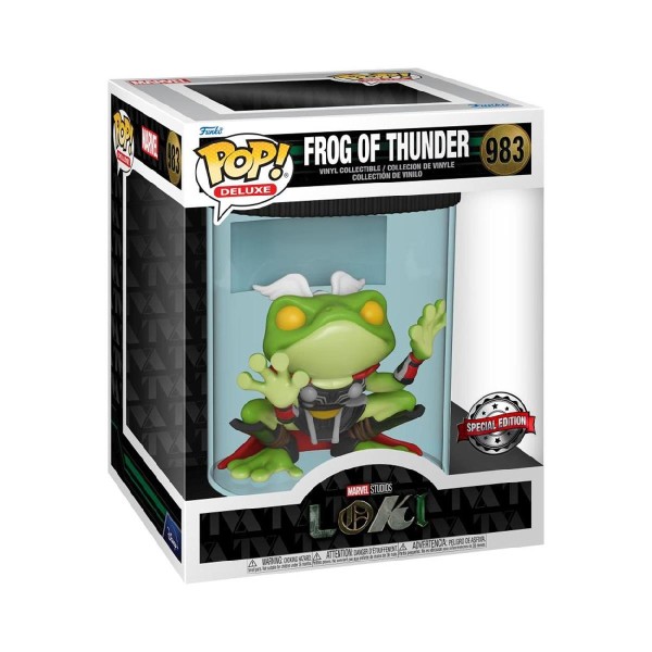 Funko Pop! Deluxe Marvel: Loki - Frog of Thunder (Special Edition) #983 Vinyl Figure Funko Pop! Deluxe Marvel: Loki - Frog of Thunder (Special Edition) #983 Vinyl Figure