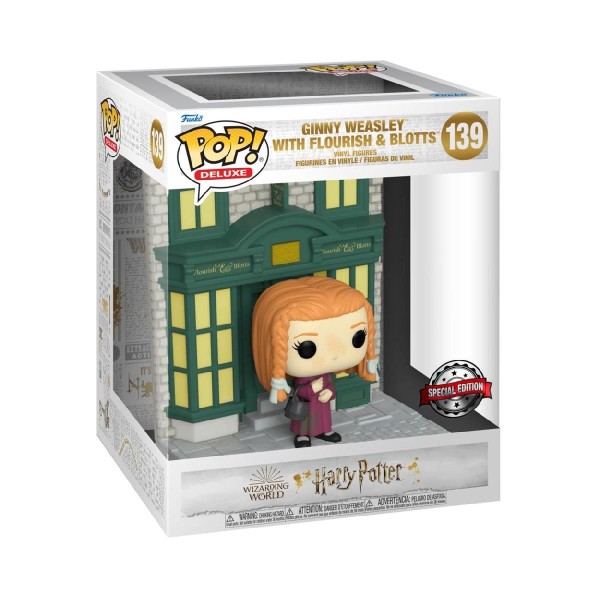 Funko Pop! Deluxe: Harry Potter - Ginny Weasley with Flourish & Blotts (Special Edition) #139 Vinyl Figure Funko Pop! Deluxe: Harry Potter - Ginny Weasley with Flourish & Blotts (Special Edition) #139 Vinyl Figure