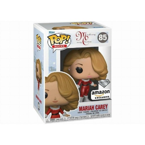 Funko Pop! Rocks: Mariah Carey Christmas (Diamond Collection) (Amazon Exclusive) #85 Vinyl Figure