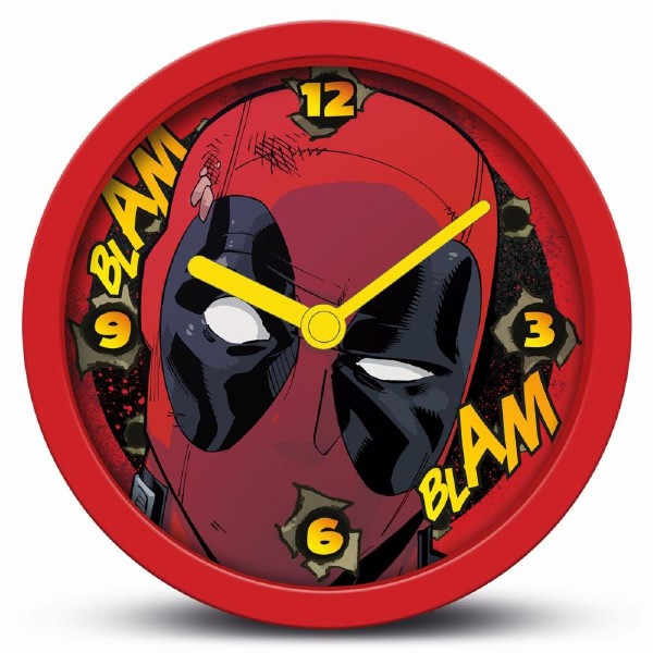 Pyramid Deadpool - Blam Blam Desk Clock with Alarm (GP85893)