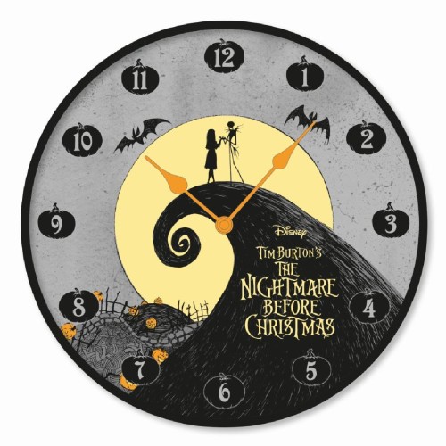 Pyramid The Nightmare Before Christmas - Jack & Sally Wall Clock (GP85873)