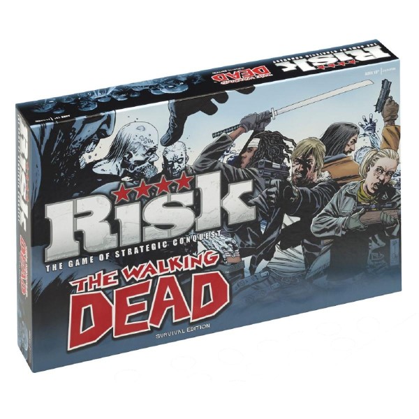 Winning Moves: Risk - The Walking Dead Survival Edition Board Game (021814)