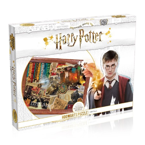 Winning Moves: Puzzle - Harry Potter Hogwarts (1000pcs) 