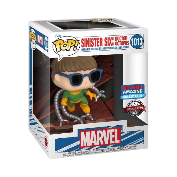 Funko Pop! Deluxe Marvel: Beyond Amazing - Sinister Six: Doctor Octopus (Amazon Exclusive) #1013 Bobble-Head Vinyl Figure