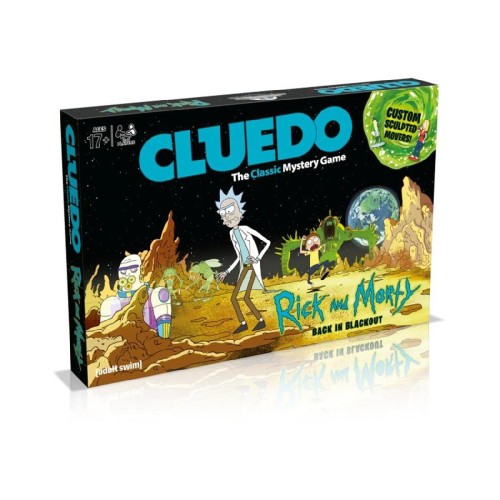 Winning Moves: Cluedo - Rick and Morty Board Game (English Language) (003210)