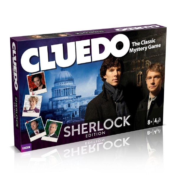 Winning Moves: Cluedo - Sherlock Edition Board Game (019514) Winning Moves: Cluedo - Sherlock Edition Board Game (019514)