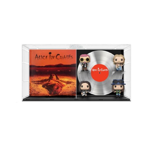 Funko Pop! Albums Deluxe: Alice in Chains - Layne Staley, Jerry Cantrell, Mike Starr, Sean Kinney (Dirt) #31 Vinyl Figures