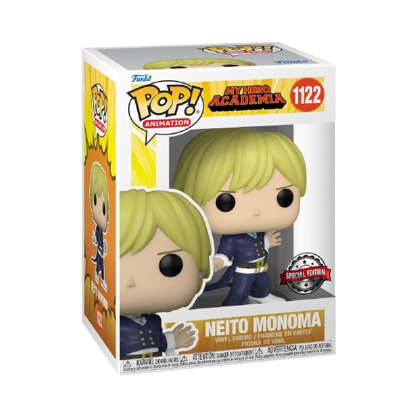 Funko Pop! Animation: My Hero Academia - Neito Monoma (Special Edition) #1122 Vinyl Figure