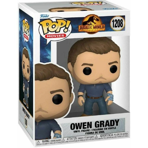 Funko Pop! Movies: Jurassic World Dominion - Owen Grady #1208 Vinyl Figure