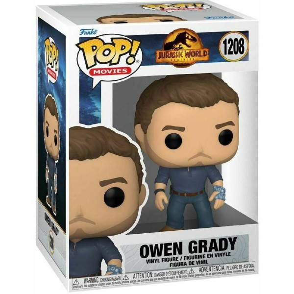 Funko Pop! Movies: Jurassic World Dominion - Owen Grady #1208 Vinyl Figure Funko Pop! Movies: Jurassic World Dominion - Owen Grady #1208 Vinyl Figure
