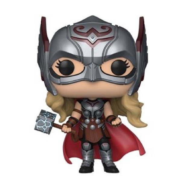 Funko Pop! Marvel: Thor Love and Thunder - Mighty Thor #1041 Bobble-Head Vinyl Figure