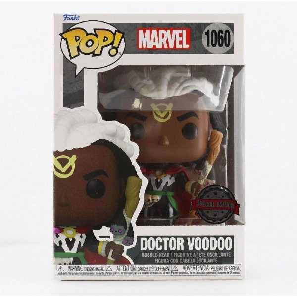 Funko Pop! Marvel - Doctor Voodoo (Special Edition) #1060 Bobble-Head Vinyl Figure