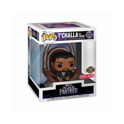 Funko Pop! Deluxe Marvel: Black Panther Legacy S1 - T’Challa on Throne (Special Edition) #1113 Vinyl Figure