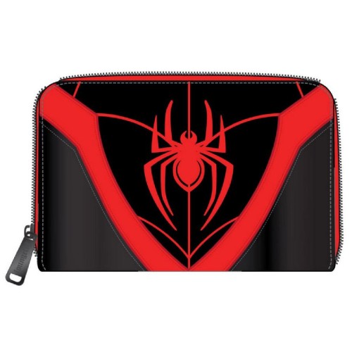 Loungefly Marvel Spider Man - Miles Morales Cosplay Zip Around Wallet (MVWA0173)