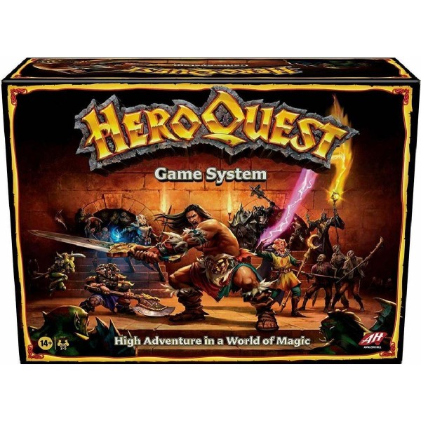 Hasbro Avalon Hill HeroQuest: Game System Board Game (English Language) (F2847) Hasbro Avalon Hill HeroQuest: Game System Board Game (English Language) (F2847)