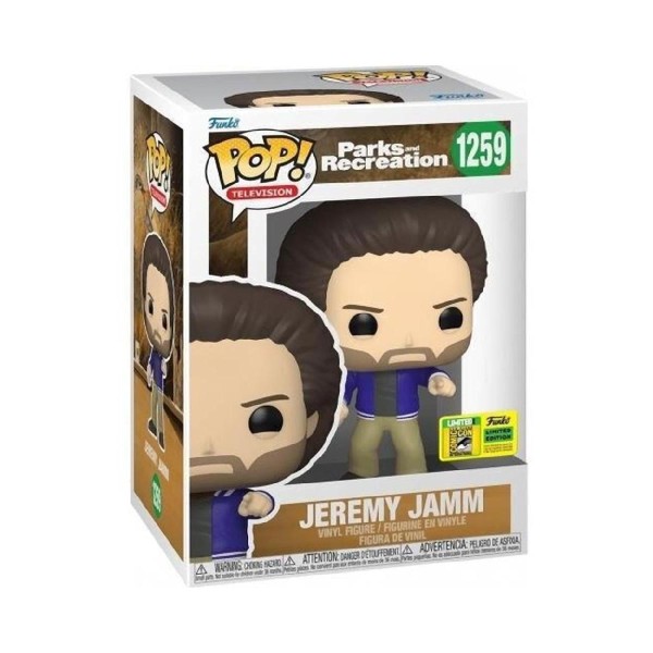 Funko Pop! Television: Parks and Recreation - Jeremy Jamm (Summer Convention Limited Edition) #1259 Vinyl Figure Funko Pop! Television: Parks and Recreation - Jeremy Jamm (Summer Convention Limited Edition) #1259 Vinyl Figure