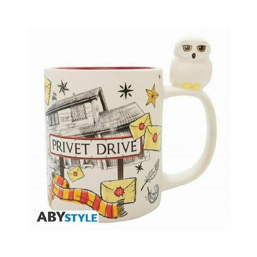 Abysse Harry Potter - Hedwig & Privet Drive 3D Handle Mug (ABYMUG918)
