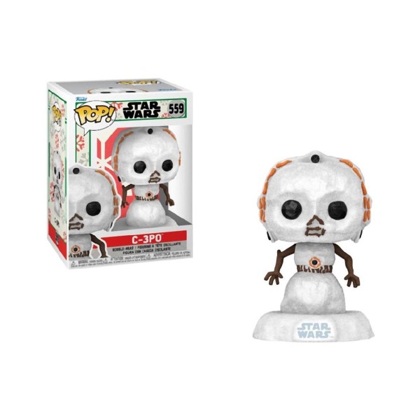 Funko Pop! Disney Star Wars: Holiday - C-3PO (SNWMN) #559 Bobble-Head Vinyl Figure Funko Pop! Disney Star Wars: Holiday - C-3PO (SNWMN) #559 Bobble-Head Vinyl Figure