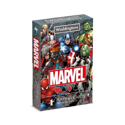 Winning Moves: Waddingtons No.1 - Marvel Universe Playing Cards (024419)